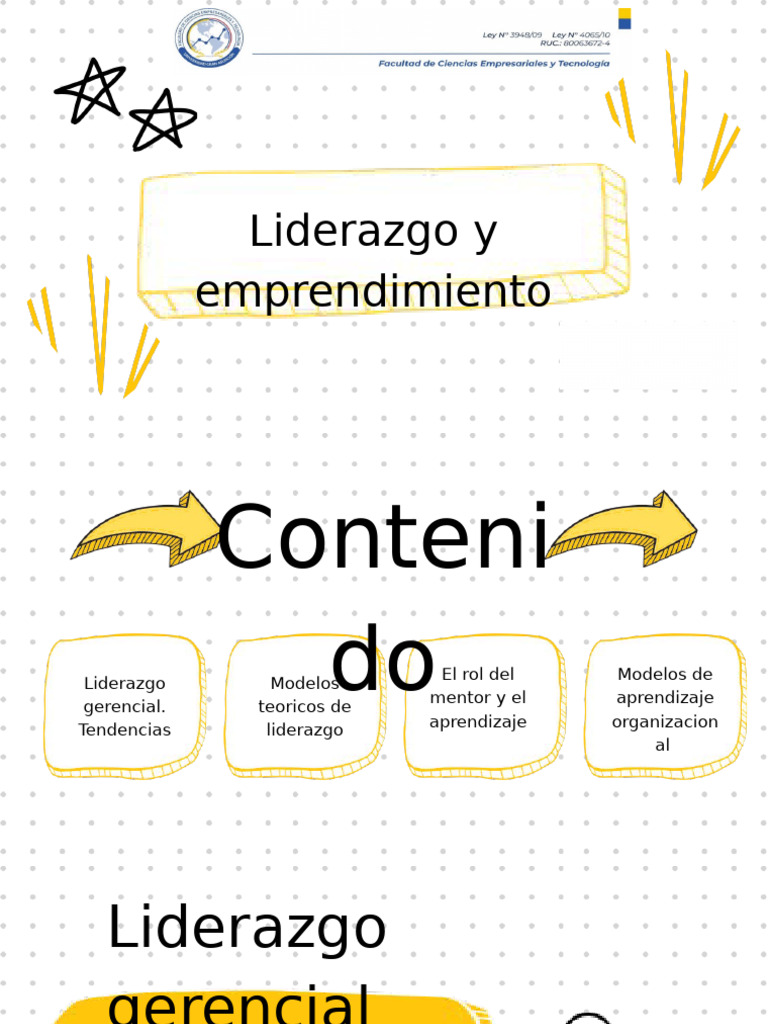 Tendencias en Liderazgo y Emprendimiento | PDF | Liderazgo | Aprendizaje