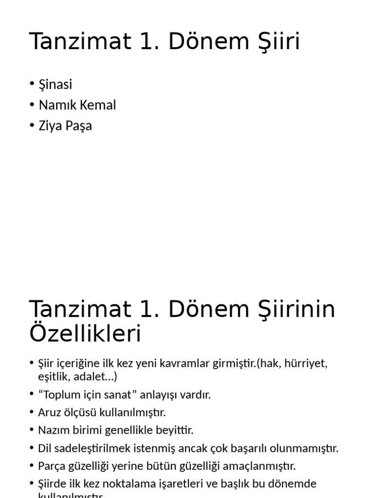Tanzimat 1. Do776nem S807iiri-1 | PDF