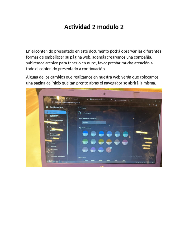 Actividad 2 Modulo 2 | PDF