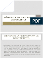 Método de Historización de Conceptos