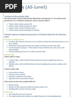 Chapter 9 Chemical Periodicity