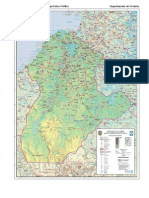 Cordoba Mapa Fisico Politico