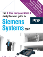 Siemens Brochure and Information