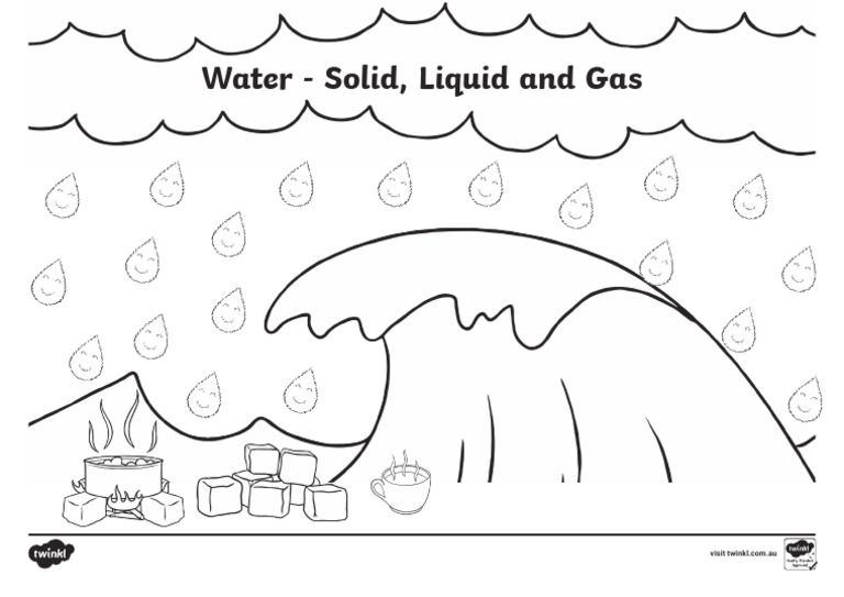 Understanding Water States: Solid, Liquid, Gas | PDF