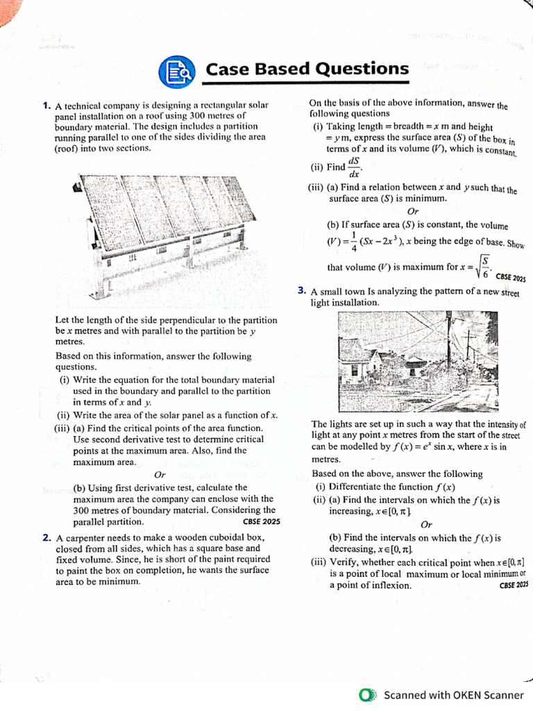 AOD Case Based Questions and Mcqs | PDF