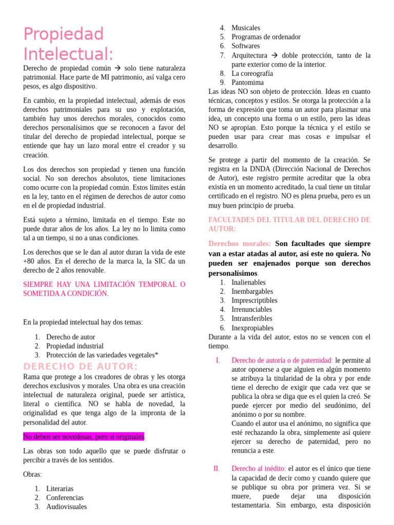 Derechos de Autor y Propiedad Intelectual | PDF | Marca comercial | Marca