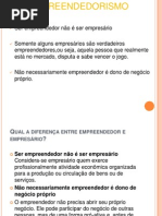 1-Característica de empreendedores