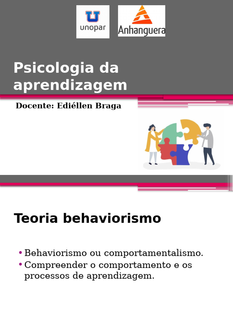 Teorias de Skinner e Vygotsky na Aprendizagem | PDF | Behaviorismo ...