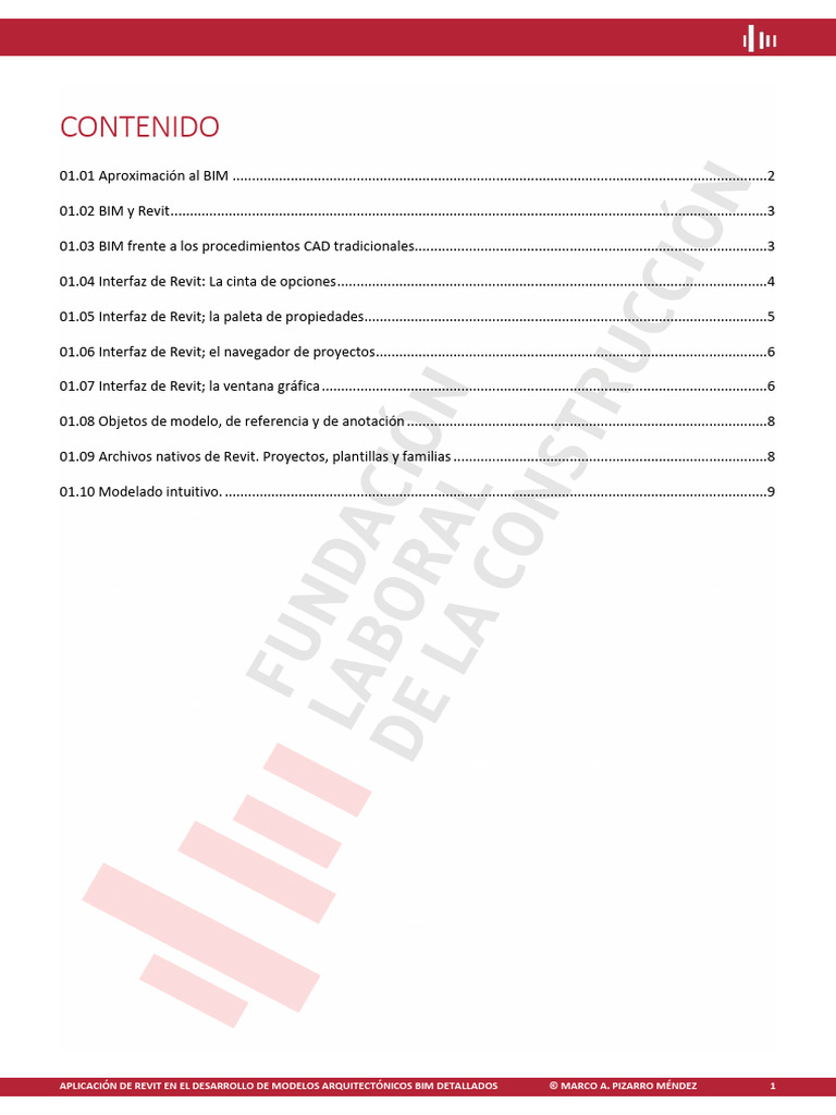 Revit y Modelos Arquitectónicos BIM | PDF | Autodesk Revit | Ventana ...