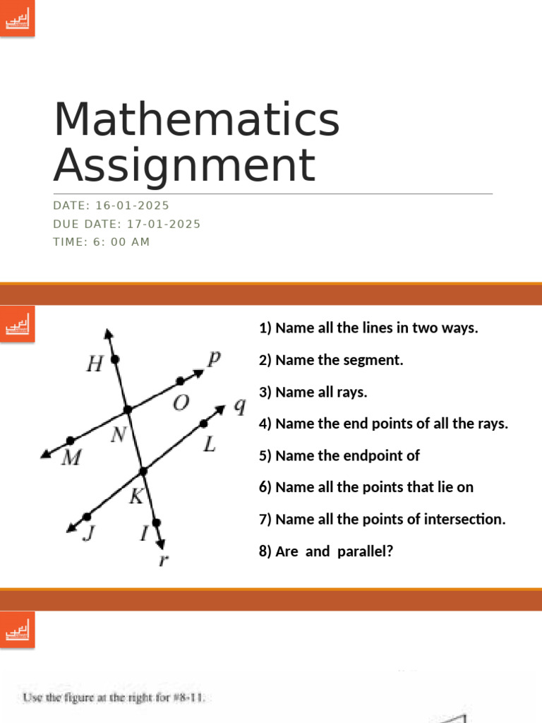 Mathematics Assignment with Word Problems | PDF