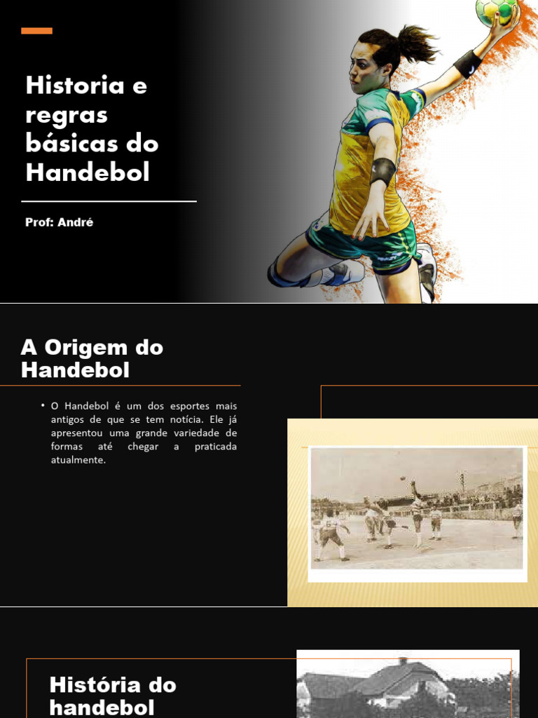 História e Regras do Handebol | PDF | Esportes | Jogos com bola