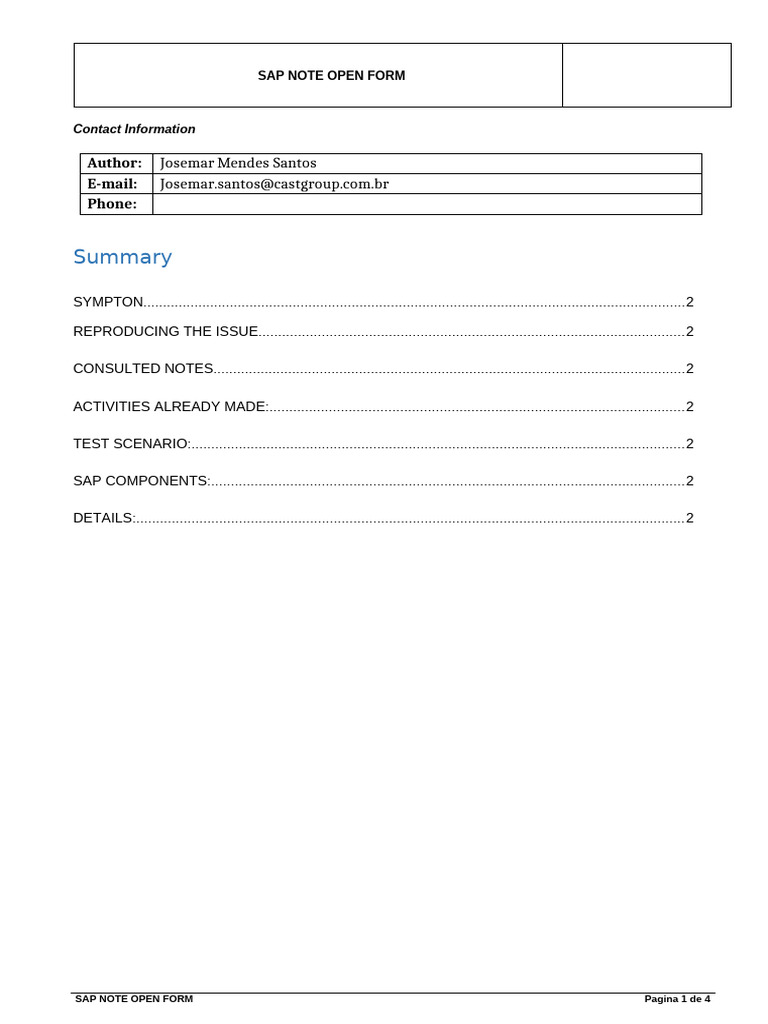 SAP Note: Supplier Line Items Issue | PDF