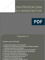 Analisa Produk Dan Proses Manufaktur Pabrik Industri