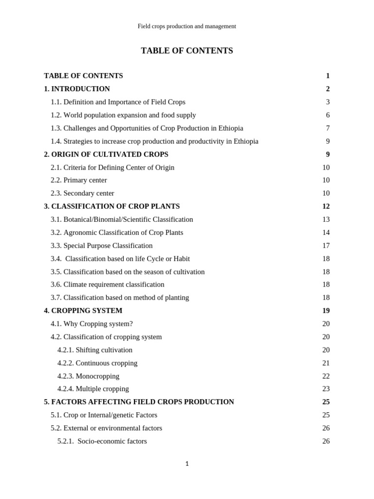 Field Crop Production Management Guide | PDF | Crop Rotation | Legume