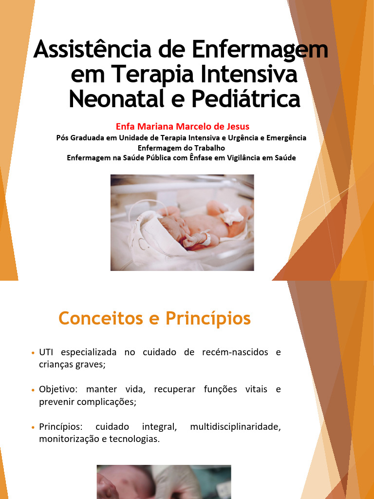 Assistência de Enfermagem em UTI Neonatal | PDF | Unidade de Tratamento ...