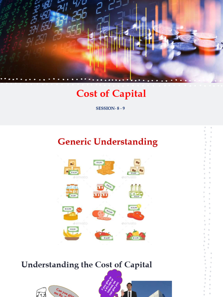 Understanding Cost of Capital Basics | PDF
