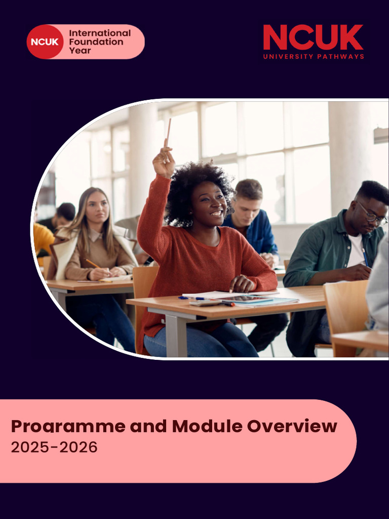 International Foundation Year Programme and Module Overview September ...