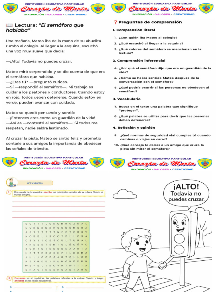 Fichas 3 Gradito | PDF