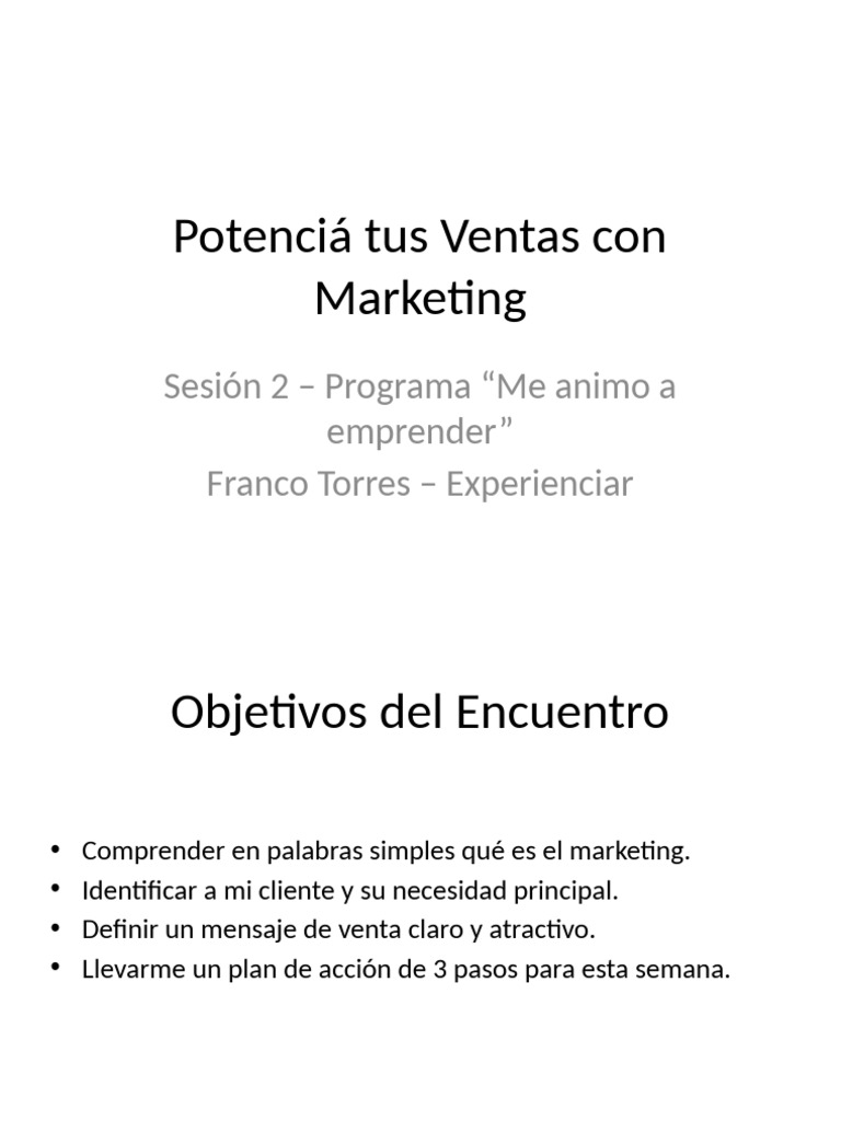Estrategias de Marketing para Emprendedores | PDF | Marketing | Facebook