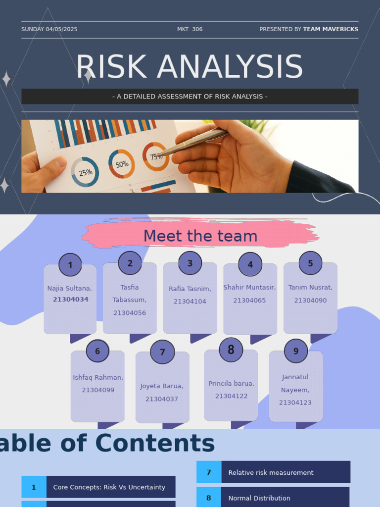 Comprehensive Risk Analysis Guide | PDF | Risk | Standard Deviation