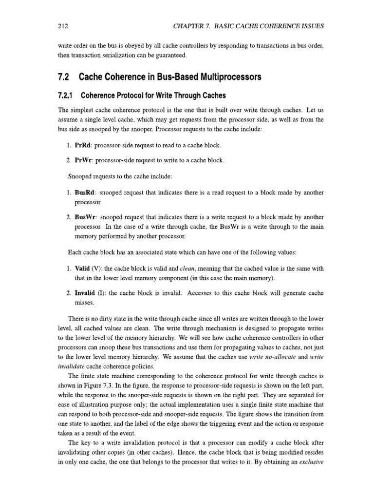 Cache Coherence | PDF