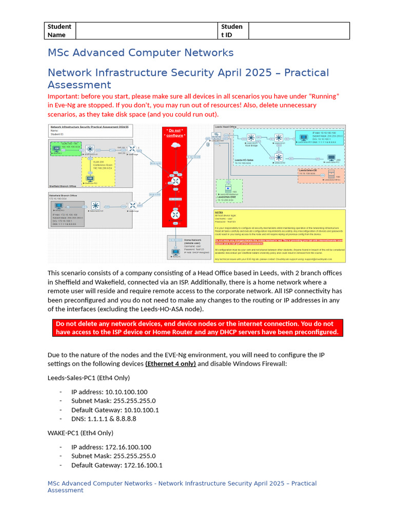 NIS Assessment Tasks-24 25-V2 | PDF | Computer Network | Ip Address