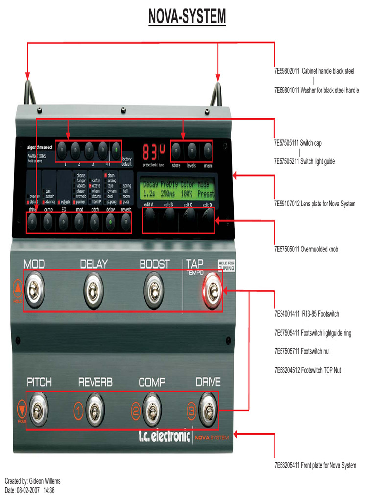 Nova System Parts and Components Guide | PDF