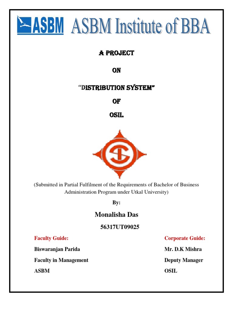 thesis presentation front page