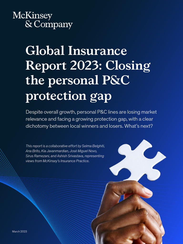 2023 Global P&C Insurance Report | PDF | Insurance | Inflation