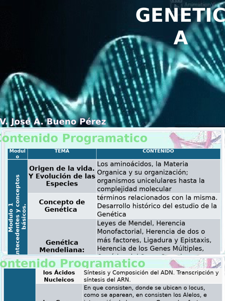 Genetic A | PDF | Adn | Gene