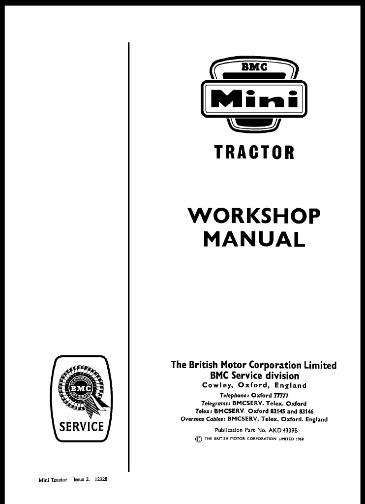 Nuffield BMC Mini Tractor | PDF