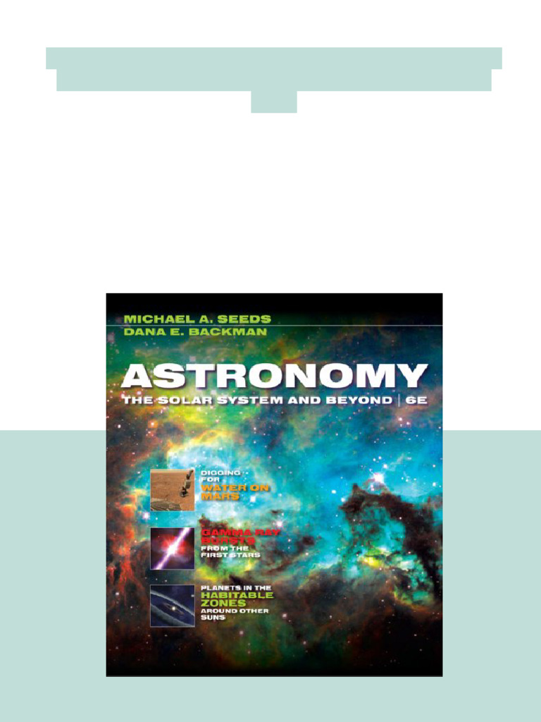 Astronomy The Solar System and Beyond 6th Edition Michael A. (Michael A ...