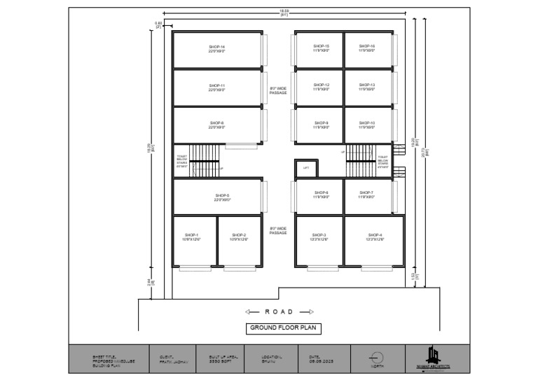 r1 Ground Floor Base Plan 09092025 | PDF