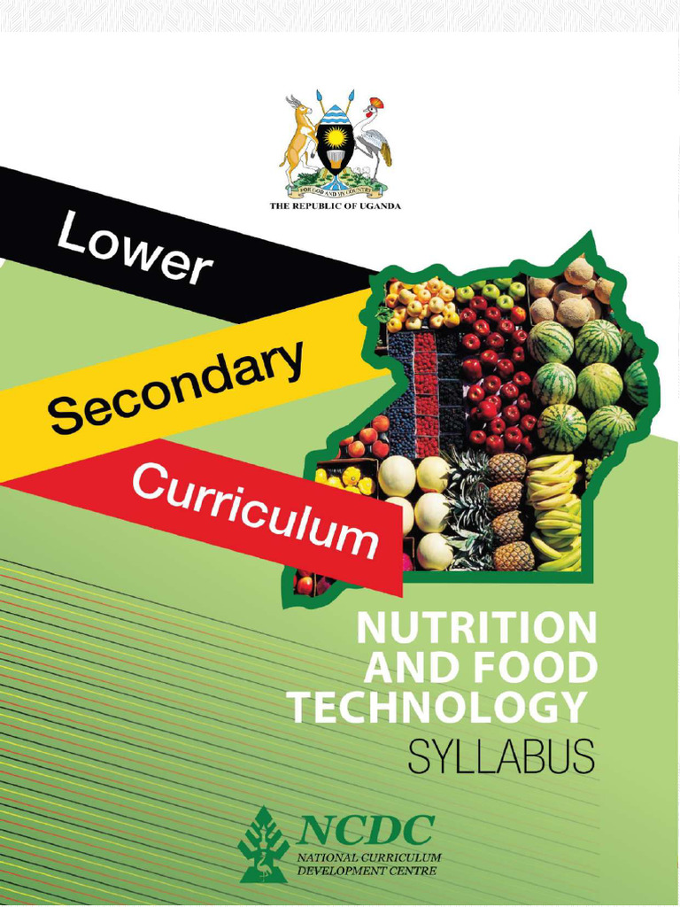 Nutrition and Food Technology Syllabus | PDF | Learning | Curriculum