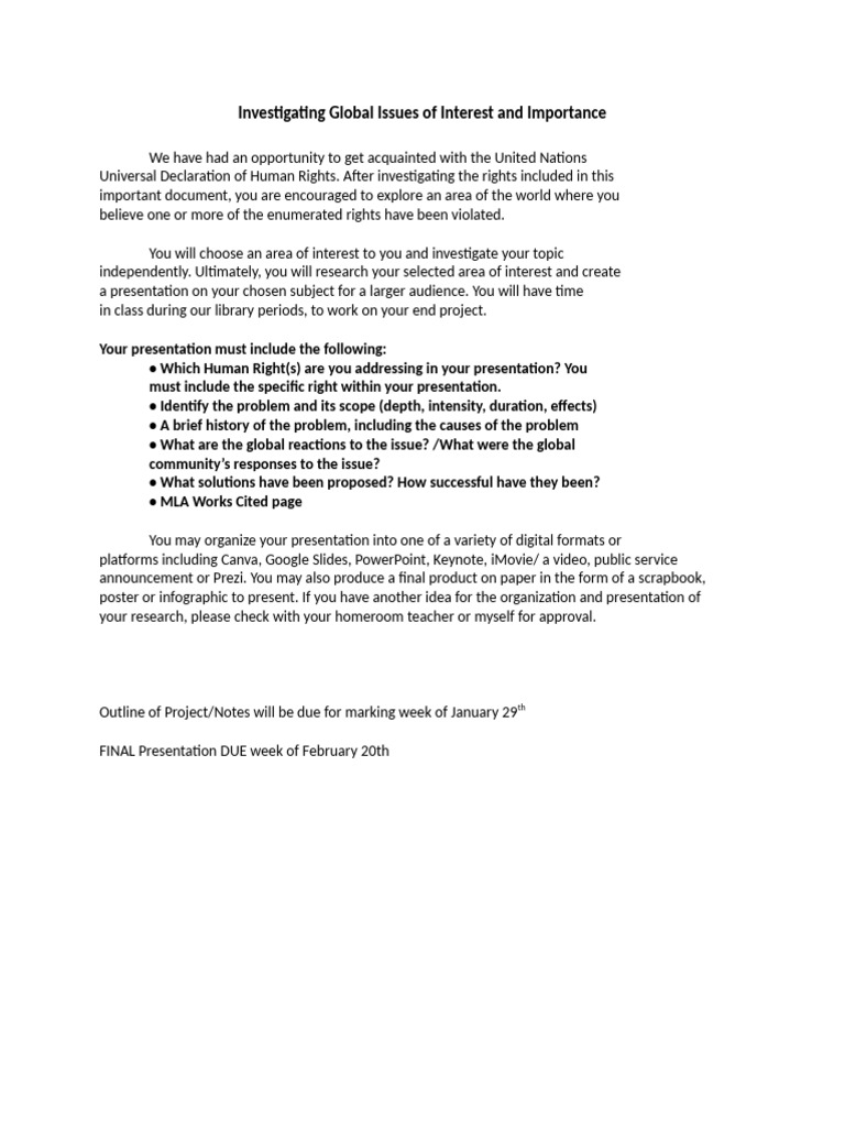 Human Rights Research Project Guide | PDF | Information | Cognition