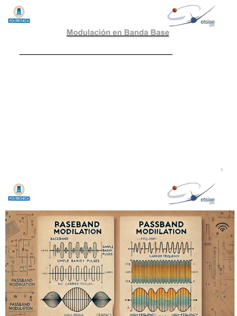 Modulación en Banda Base: Conceptos Clave | PDF | Ingeniería en ...