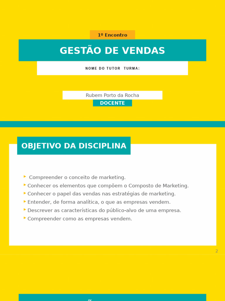 Fundamentos de Marketing e Vendas | PDF | Marketing | Comunicação