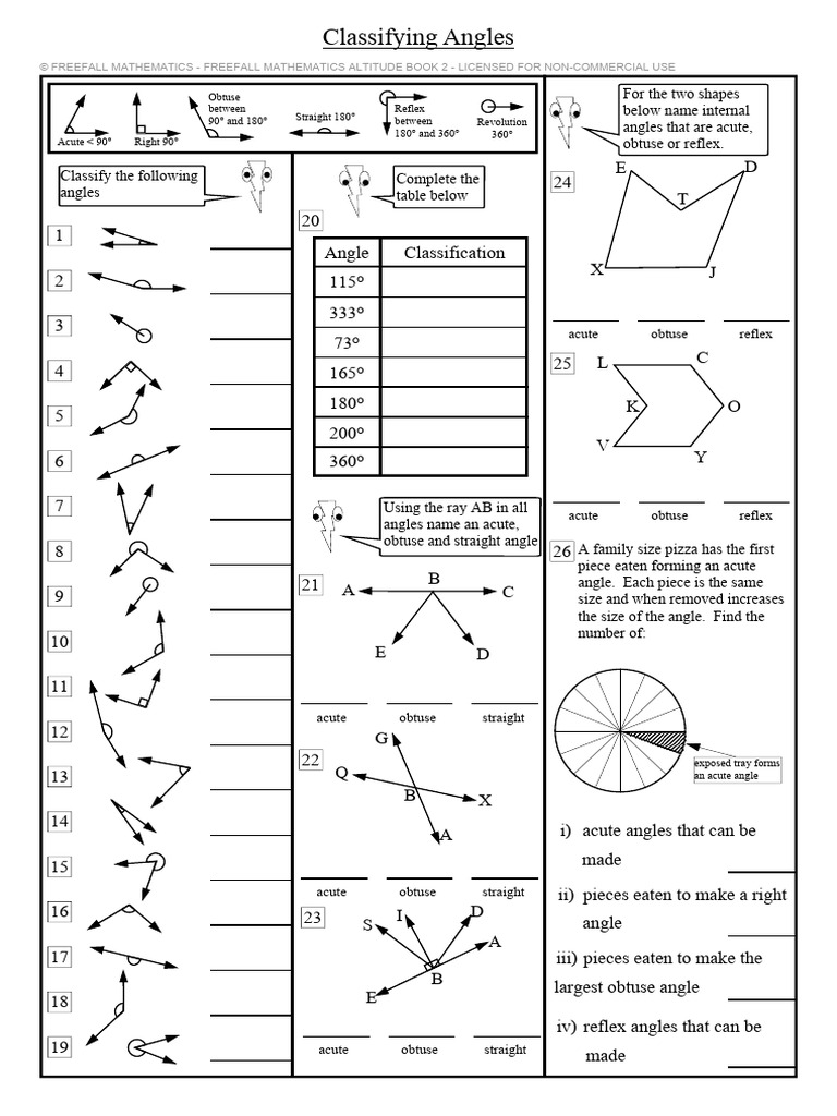 Classifying Angles in Geometry | PDF | Classical Geometry | Elementary ...