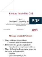 Remote Procedure Call