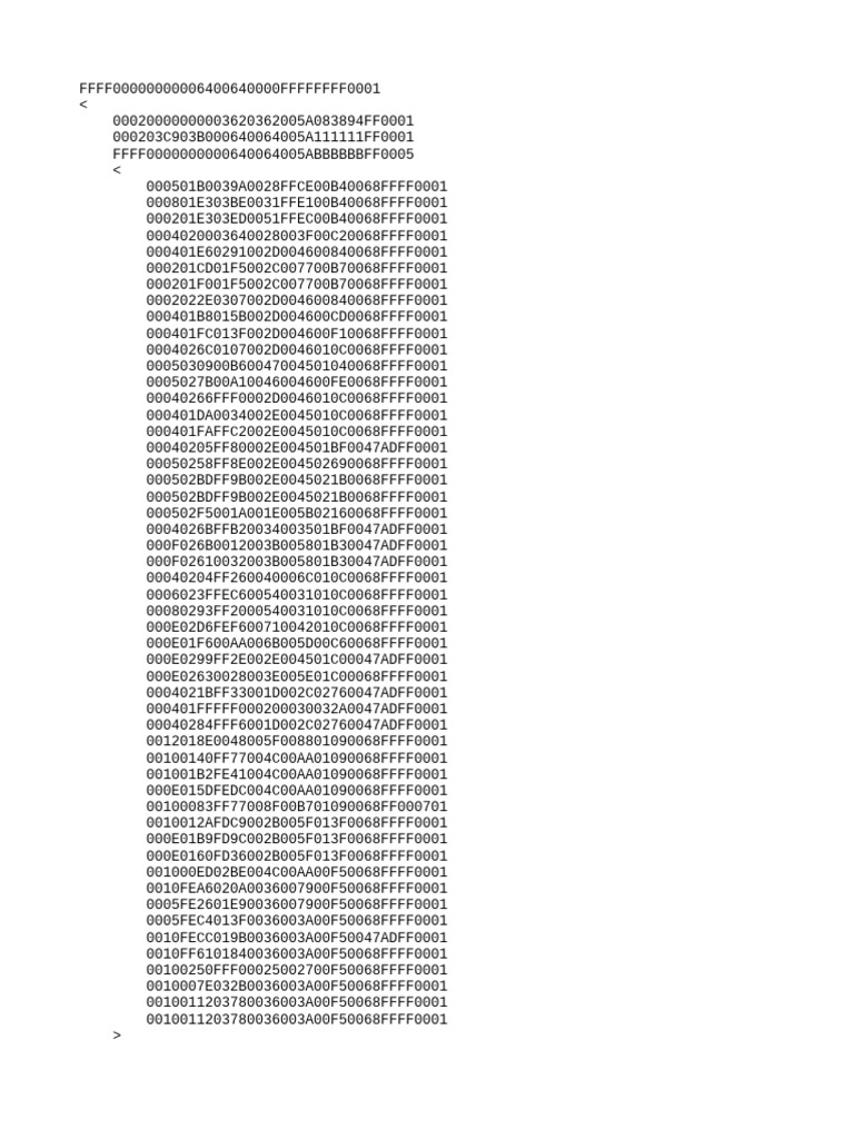 Hexadecimal Data Structure Overview | PDF