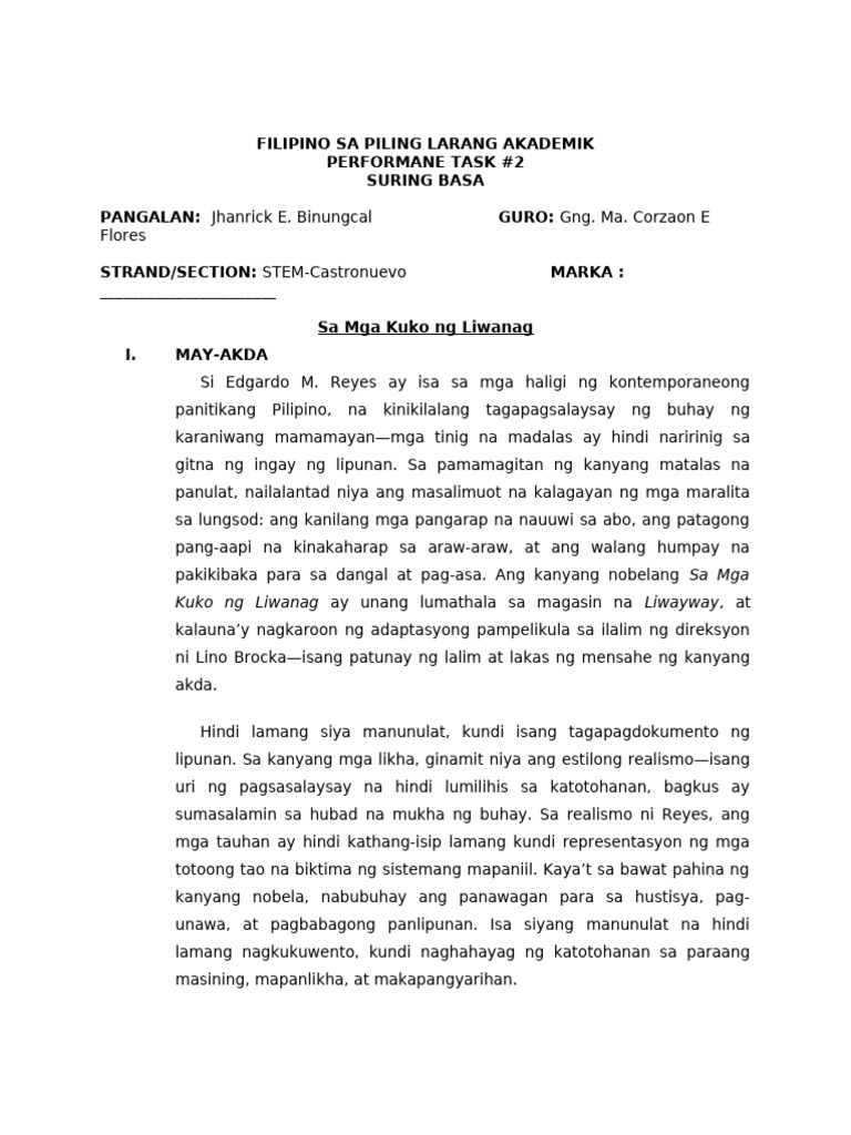 Suring Basa | PDF