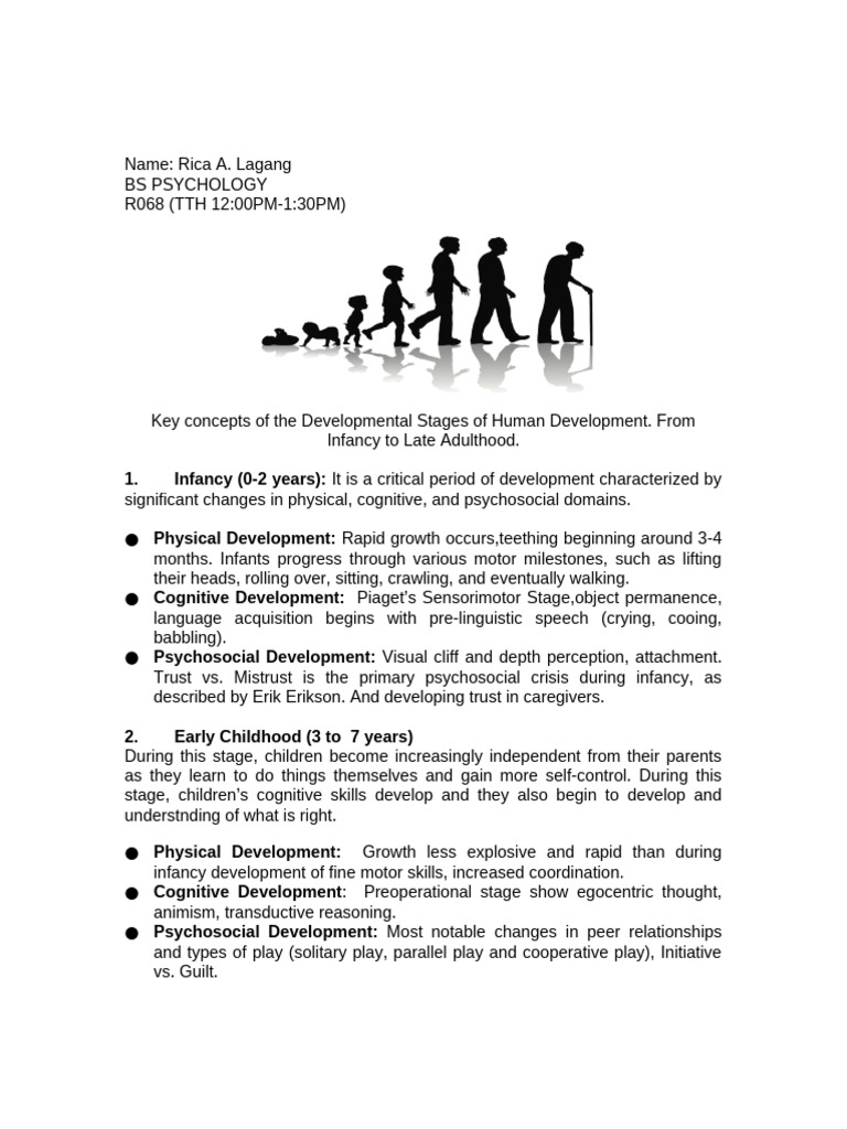 Developmental Stages: Infancy to Adulthood | PDF | Adolescence ...