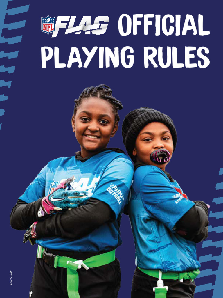 NFL Flag Football Rulebook 2025 | PDF | Quarterback | Sports