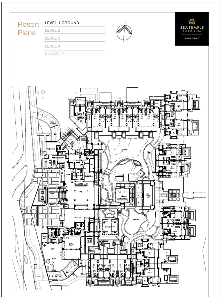 Resort Plans: Level 1 Ground | PDF | Technology & Engineering