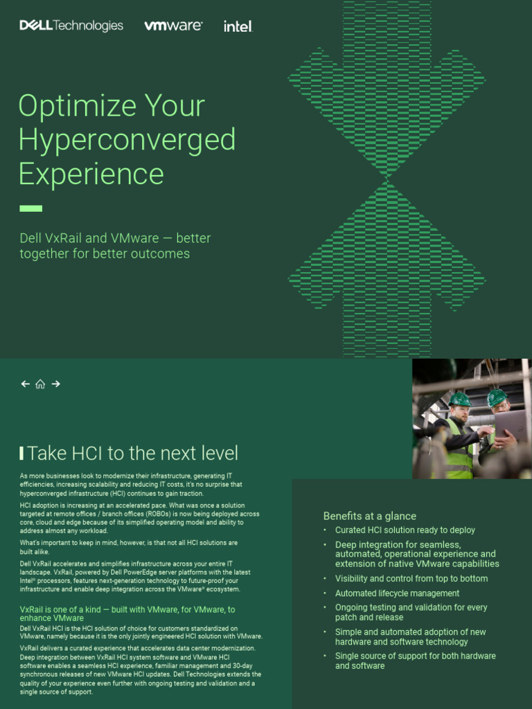 VxRail: Optimizing Hybrid Cloud Workloads | PDF | Cloud Computing | V Mware
