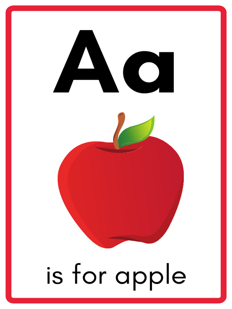 I Know My Alphabet Poster | PDF