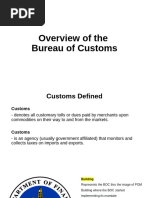 Bureau of Customs Organizational Chart 2023 | PDF
