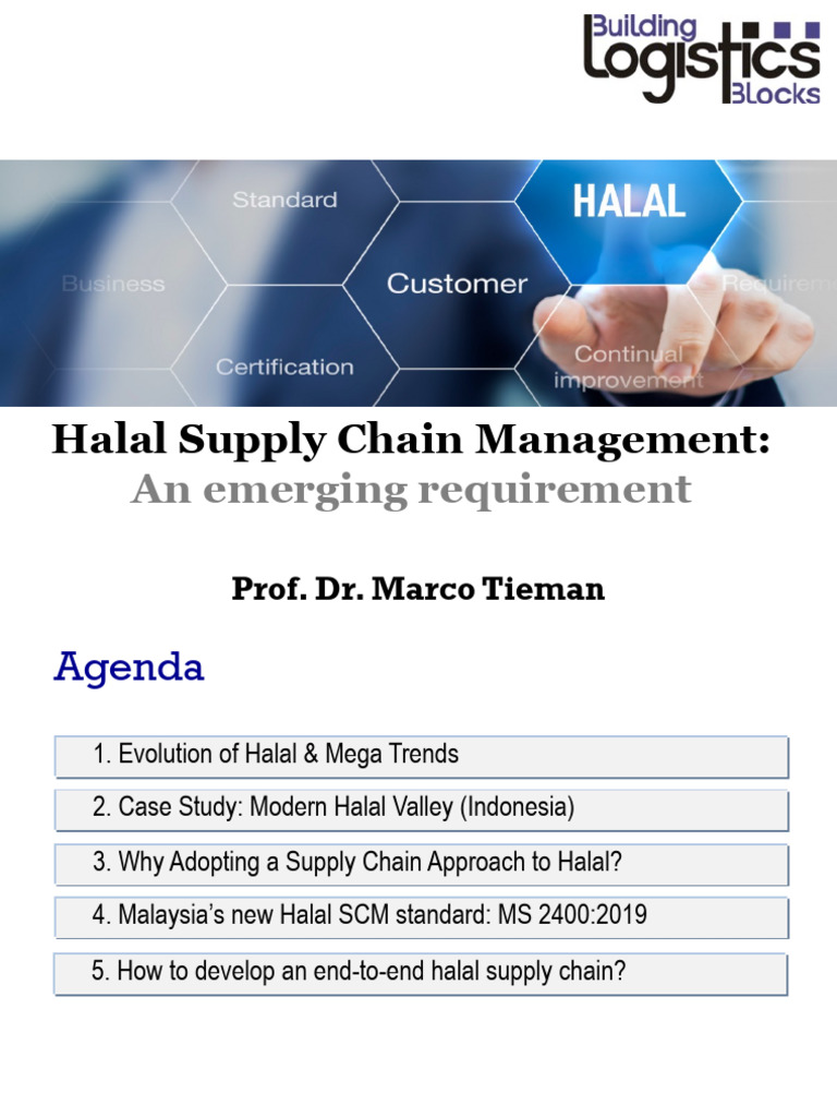 Halal Supply Chain Management | PDF | Supply Chain Management | Supply ...