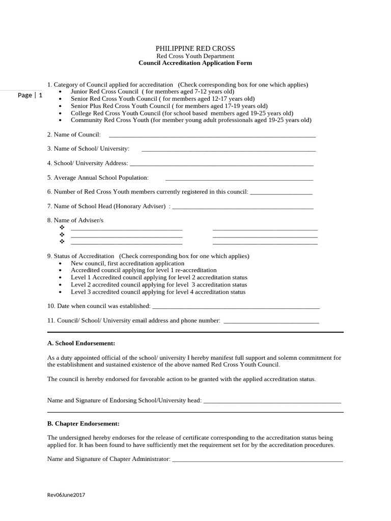 Council Accreditation Application Form | PDF | Chess | Chess Theory