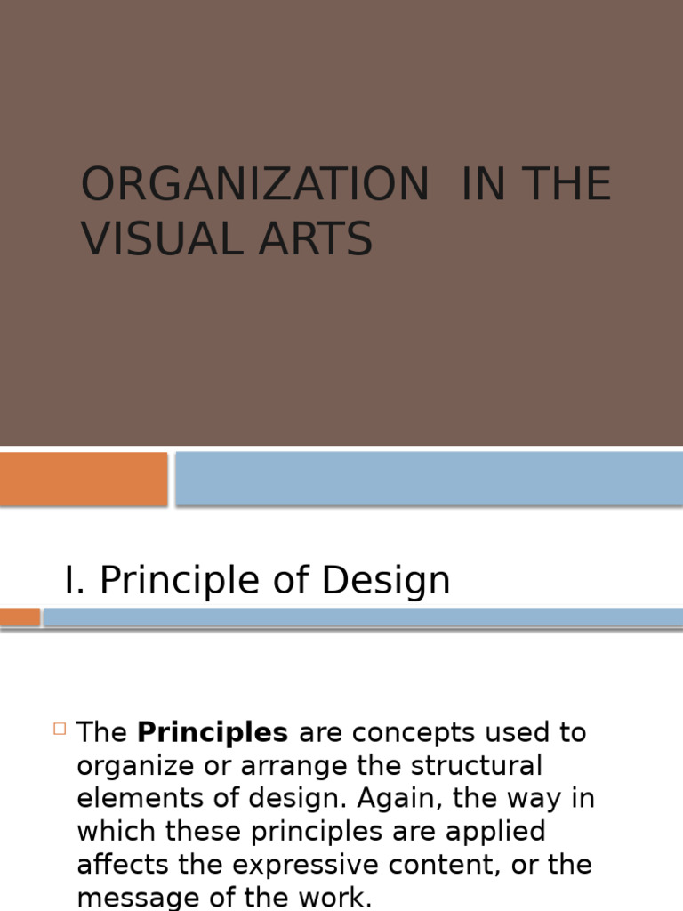 Org in Visual Arts 1 1 | PDF | Symmetry | Composition (Visual Arts)
